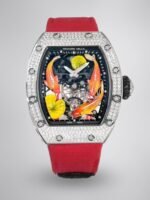 Richard Mille RM S10 Koi Tourbillon Replica – Swiss Movement, Diamond-Set Case, and AAA Quality for the Ultimate Luxury Experience