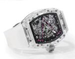 Replica RM 38-02 Crystal Pink Skeleton Tourbillon Swiss Movement AAAAA Quality - Image 7