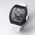 Replica Richard Mille RM055 NTPT Carbon Watch - Swiss Skeleton Dial - Image 4