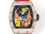 Replica RICHARD MILLE RM S10 Koi Tourbillon Watch with Rose Gold Case - Image 9
