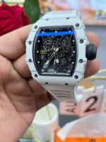 Best Replica RICHARD MILLE RM35-01 White Carbon Skeleton Dial Watch – Super Clone Quality - Image 4