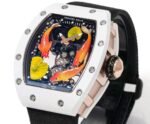 Richard Mille Replica RM S10 Koi Tourbillon Watch with White Ceramic Case - Image 2