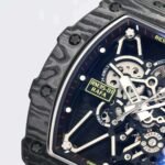 Richard Mille RM 35-01 Replica AAA Swiss Clone with Carbon Case and Red Strap - Image 4