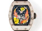 Replica Richard Mille RM S10 Koi Tourbillon Watch - Rose Gold & Diamond - Image 2