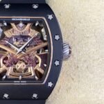 Best Swiss RM47 Black Samurai Tourbillon Replica Watch - Image 10
