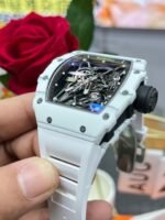 Best Replica RICHARD MILLE RM35-01 White Carbon Skeleton Dial Watch – Super Clone Quality - Image 6