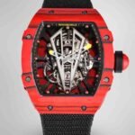 Swiss Replica Richard Mille RM27-03 41mm Red Matador Skeleton Dial Carbon Fiber Case