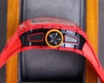 Best Richard Mille RM 50-03 Mclaren Replica Red Strap Watch For Men – Red Carbon Skeleton Dial with Swiss Movement - Image 8