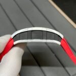 Richard Mille RM 35-01 Replica Rafael Nadal White Carbon Case Red Strap Watch | Swiss Movement, Skeleton Dial - Image 7