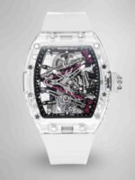 Replica RM 38-02 Crystal Pink Skeleton Tourbillon Swiss Movement AAAAA Quality