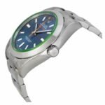 Rolex Milgauss 40mm Blue Dial Green Crystal 116400GV - Image 10