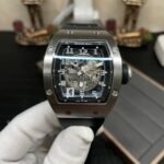Swiss Richard Mille RM 010 Replica – Skeleton Dial Men’s Watch With Black Rubber Strap And Sapphire Crystal - Image 6