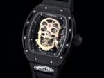 Replica Richard Mille RM052 Skull Tourbillon Super Clone Watch 43mm Swiss Skeleton Design - Image 4