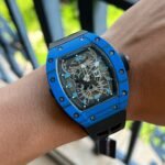 Replica Richard Mille RM 022 Blue Carbon Skeleton Dial Automatic Movement Watch - Image 10