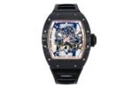 Richard Mille RM055 Skeleton Watch with Black Rubber Strap – Swiss Replica - Image 8