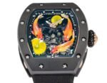 Swiss RICHARD MILLE RM S10 Replica – Koi Tourbillon, Black Steel Case, Sport Style - Image 4