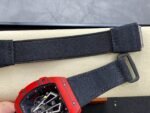 Swiss Replica Richard Mille RM27-03 41mm Red Matador Skeleton Dial Carbon Fiber Case - Image 2
