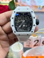 Best Replica RICHARD MILLE RM35-01 White Carbon Skeleton Dial Watch – Super Clone Quality - Image 3