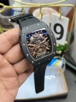 Replica Richard Mille RM47 Tourbillon Watch Design with Japanese Maple Leaf Motif - Image 2