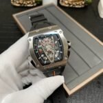 Luxury Best Richard Mille RM 40-01 Replica McLaren Speedtail – Water-Drop Case, Black Rubber Strap, Swiss Movement - Image 6