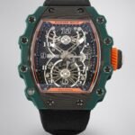 Swiss Made RICHARD MILLE RM 21-02 Replica Tourbillon Aerodyne Best Quality with Skeleton Dial