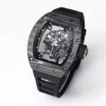 Replica Swiss RM055 Carbon Fiber Replica Watch – Skeleton Design - Image 2