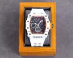 Replica Richard Mille RM50-03 Super Clone Chronograph Mechanical Watch - White Carbon Fiber Case - Image 2