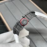 Swiss Richard Mille RM 35-02 RAFA Replica Watch White Rubber Strap Skeleton Dial - Image 8