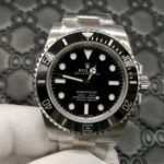 Rolex Submariner Black Dial Stainless Steel Watch