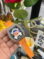 Richard Mille RM 52-05 Pharrell Williams Brown Cermet Tourbillon Replica Watch - Image 7