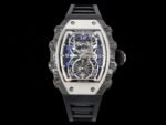 Swiss Richard Mille RM 21-01 Replica Tourbillon Aerodyne Carbon Tpt Watch For Men – High-End Skeleton Dial - Image 2