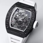 Replica Richard Mille RM055 NTPT Carbon Watch - Swiss Skeleton Dial - Image 3