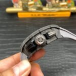 Swiss Richard Mille RM 11 Replica – 49mm Carbon Case, Skeleton Dial, Grey Rubber Strap - Image 7