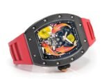 Replica Richard Mille RM S10 Koi Tourbillon Watch – Red Rubber Strap, AAA Quality - Image 3