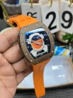 Richard Mille RM 52-05 Pharrell Williams Brown Cermet Tourbillon Replica Watch - Image 6