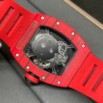 Replica Richard Mille RM 52-01 Skeleton Skull Dial Men's Watch – Swiss Movement, Red Carbon Case - Image 9