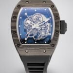 Swiss Replica Richard Mille RM55 – AAAAA Super Clone with Carbon Fiber Case & Rubber Strap