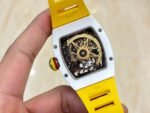 Replica Richard Mille RM 88 Smiley Tourbillon Watch with Gold Smiley Dial - Image 5