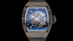 Swiss Replica Richard Mille RM55 – AAAAA Super Clone with Carbon Fiber Case & Rubber Strap - Image 3