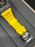 Swiss Replica Richard Mille RM 35-02 Watch For Men – Skeleton Dial, Yellow Rubber Strap, Luxury Sport Design - Image 10