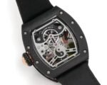 Swiss RICHARD MILLE RM S10 Replica – Koi Tourbillon, Black Steel Case, Sport Style - Image 9