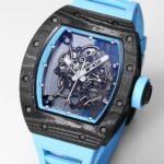 Replica Richard Mille RM 055 Carbon Fiber Men's Watch: A Masterpiece of Innovation, Craftsmanship, and Modern Elegance - Image 7