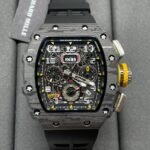 Best Richard Mille RM 11-03 Replica Watch For Men – Swiss Movement, Skeleton Dial, Carbon Fiber Case - Image 2