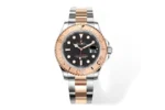 Rolex Yacht-Master 42mm Two-Tone Stainless Steel & 18k Everose Gold with Black Dial Automatic