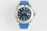 Rolex Yacht-Master 42 Blue Dial Stainless Steel Case with Blue Rubber Strap