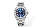 Rolex Yacht-Master 42mm Stainless Steel Watch with Blue Dial and Oyster Bracelet