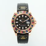 Rolex Yacht-Master Rose Gold Black Rubber