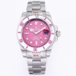 Rolex Submariner PARAKEET – Custom Pink Gradient Dial, Stainless Steel