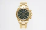 Rolex Daytona 4130 – Gold with Green Dial