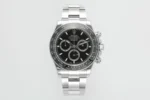 Rolex Daytona M126500LN Perfect Edition – Silver Stainless Steel, Black Dial, Watches Chronograph